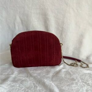 SEZANE Suede Crossbody Bag